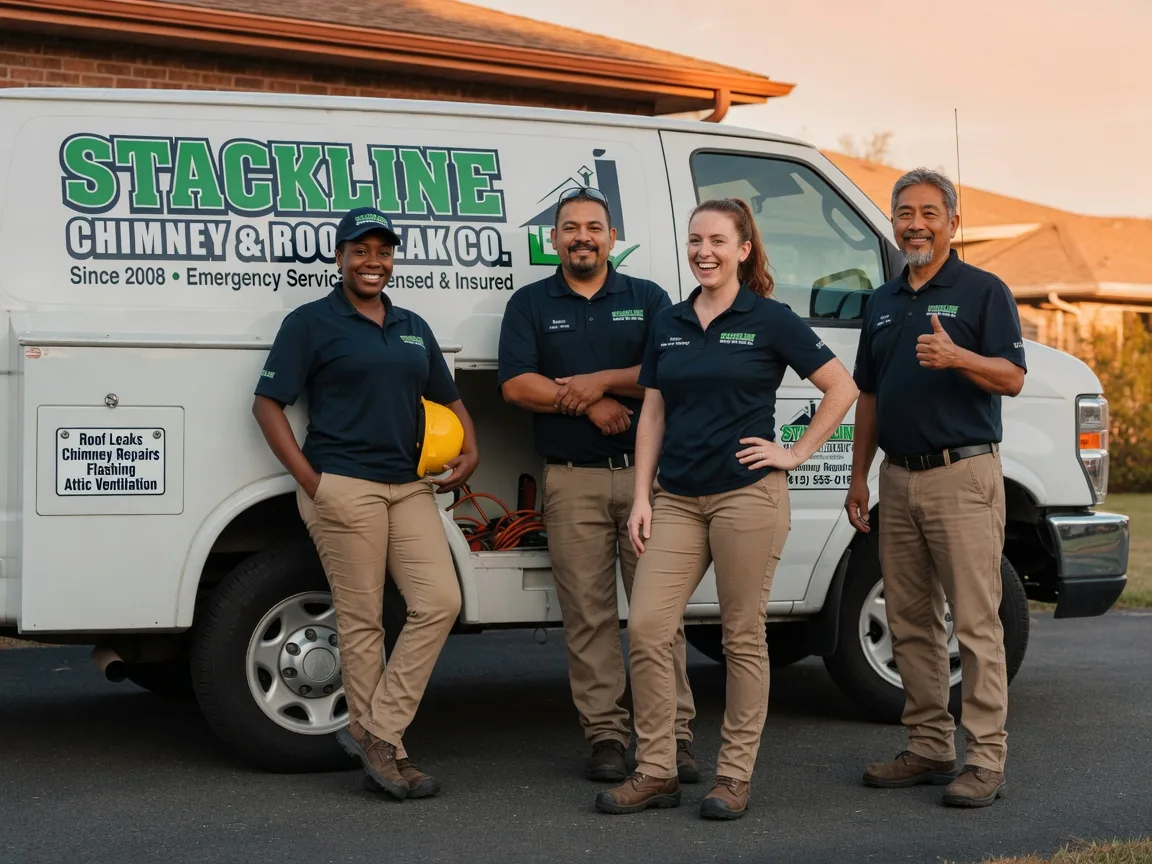 Chimney flashing repair company in Allouez, MI
